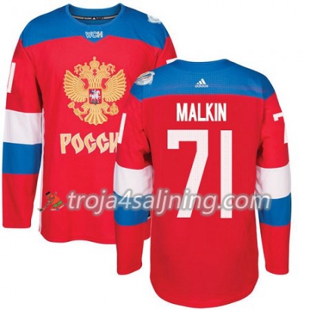 Ryssland tröja Evgeni Malkin 71 World Cup i ishockey 2016 Röd Premier - NHL Tröjor Herr Ryssland tröja Evgeni Malkin 71 World Cup i ishockey 2016 Röd Premier - NHL Tröjor Herr